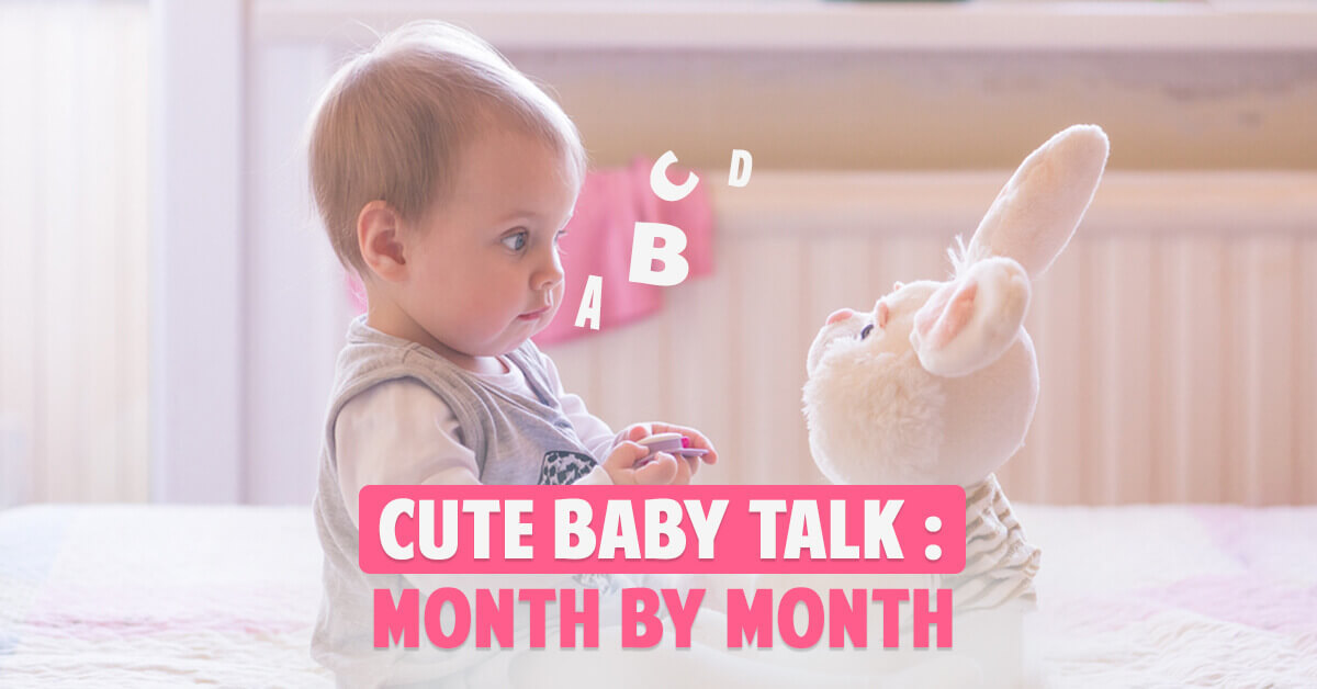 cute baby talk month by month cover