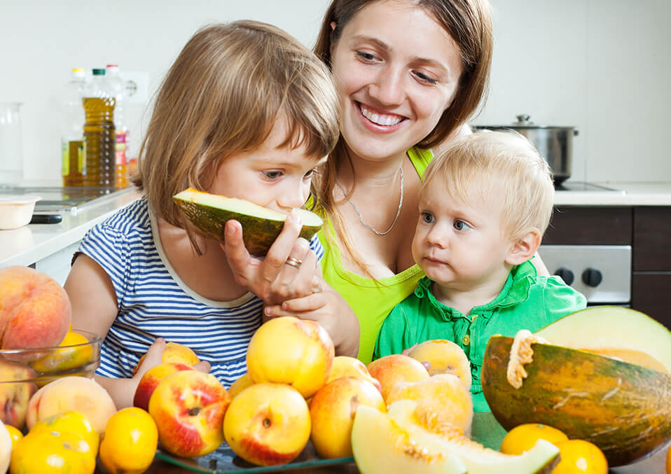 so much food and fruits for babies 1 2