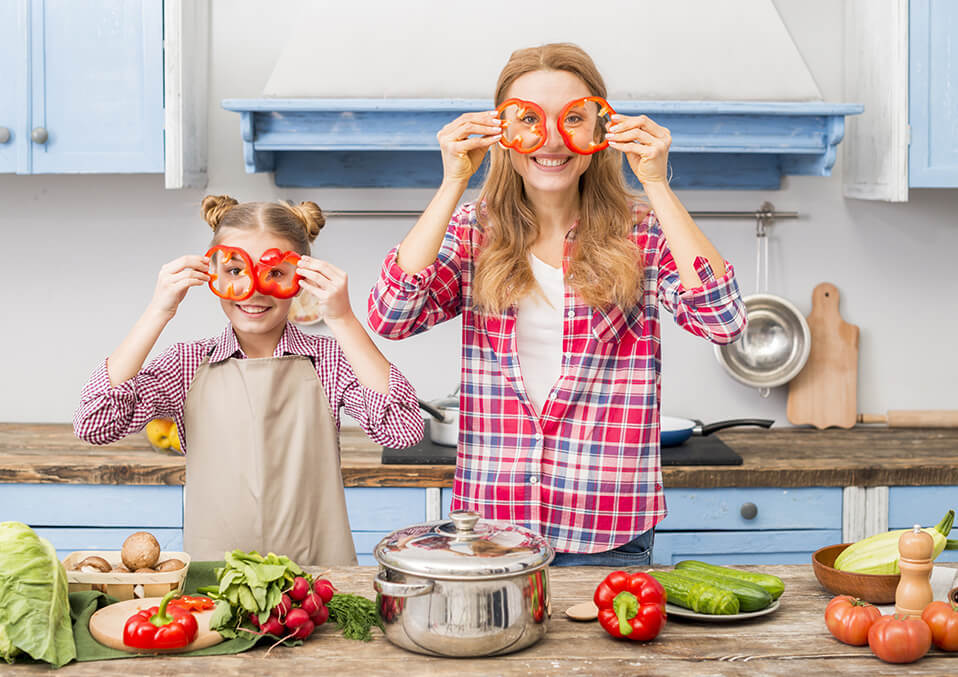 woman in the kitchen